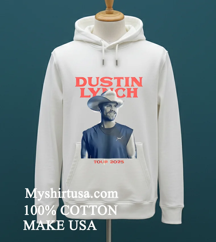 Dustin Lynch Photo Tour 2025 Shirt White T Shirt 1