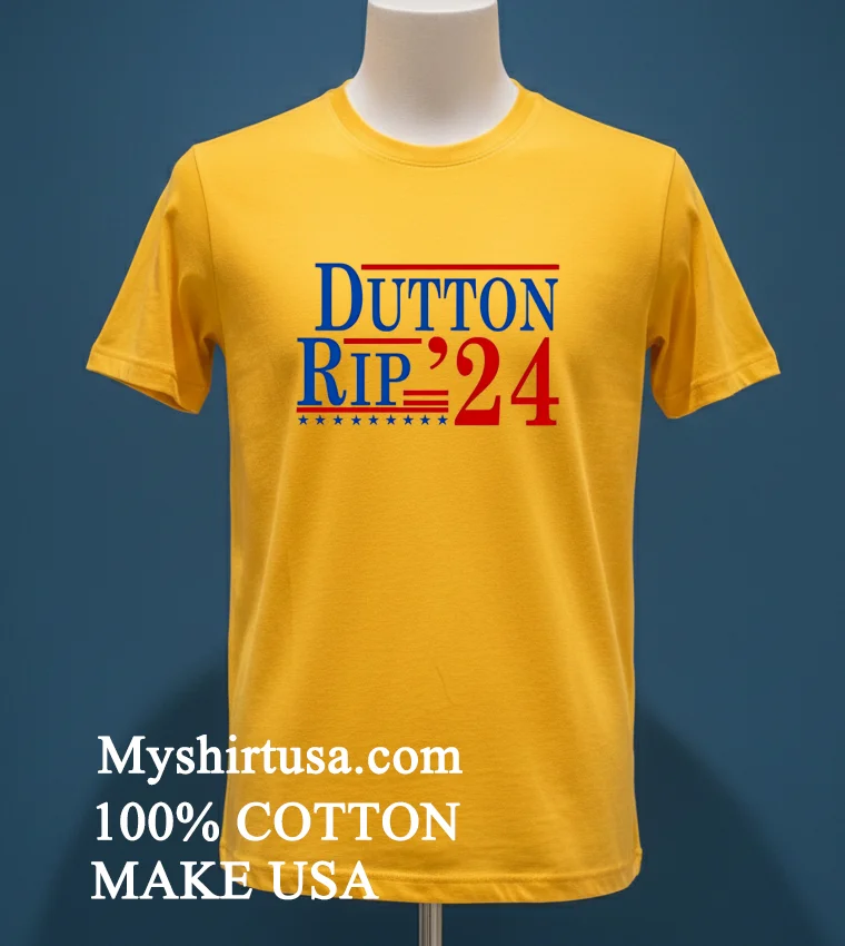 Dutton Rip ’24 Shirt - yellow-t-shirt Dutton Rip 24 Shirt Yellow T Shirt