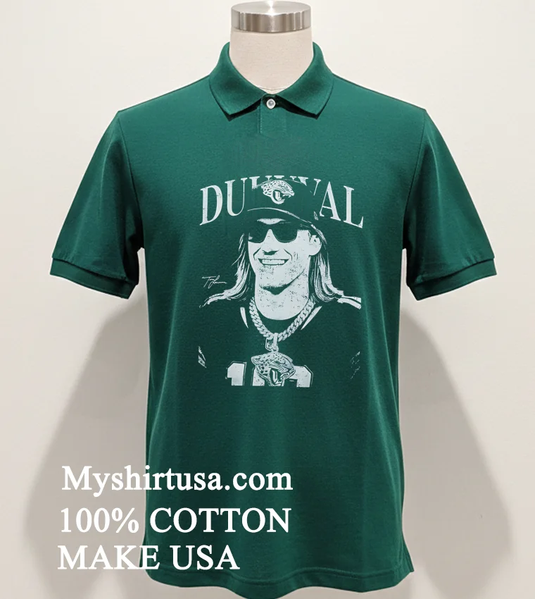 Duuuval Trevor Lawrence Football Vintage Shirt Green Shirt