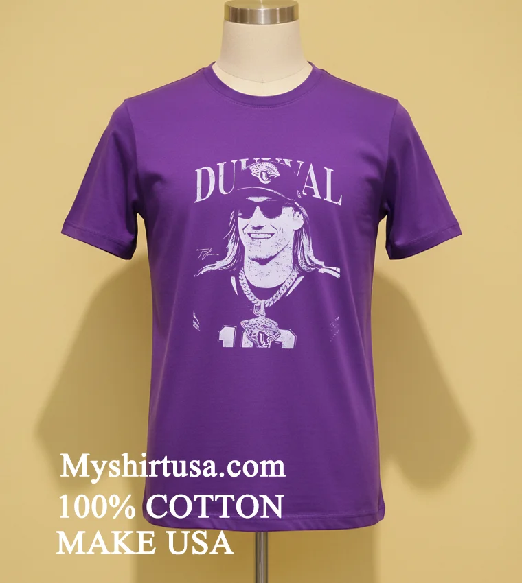 Duuuval Trevor Lawrence Football Vintage Shirt Purple Shirt