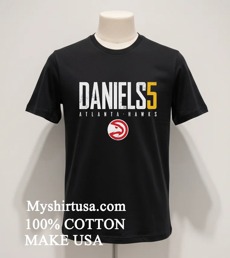 Dyson Daniels Atlanta Hawks Elite Shirt Balck Shirt 1