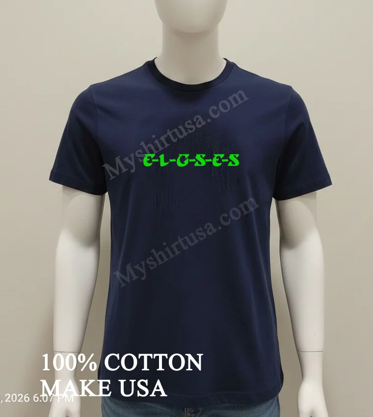 E L G S E S Shirt Navy Shirt 1