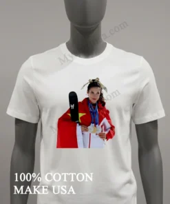 Eileen Gu Wins Gold Poster funny america t-shirts