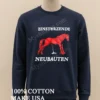 Einsturzende Neubauten Red Horse Industrial Music Band Logo Shirt Long Sleve Shirt