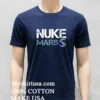 Elon Musk Nuke Mars Earth Shirt Navy Shirt