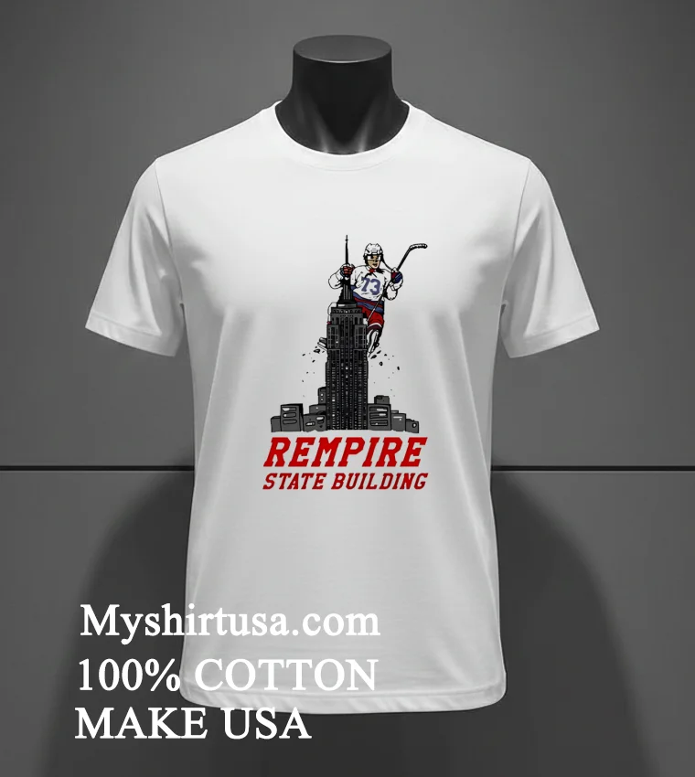 Empire State Building No 73 Shirt White T Shirt 4