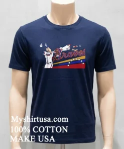 Ender Inciarte Unveils Braves Shirt