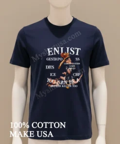 Enlist Gestapo Ss Dhs Concentration Camp Guard Mother Killer funny america t-shirts