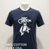Eric Clapton Playing Electric Guitar Shirt Navy Shirt 1