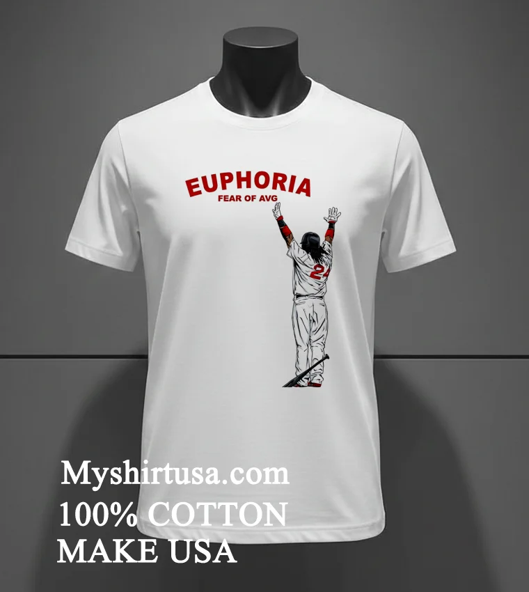 Euphoria Fear Of Avg Manny Ramirez Shirt - white-t-shirt Euphoria Fear Of Avg Manny Ramirez Shirt White T Shirt 3