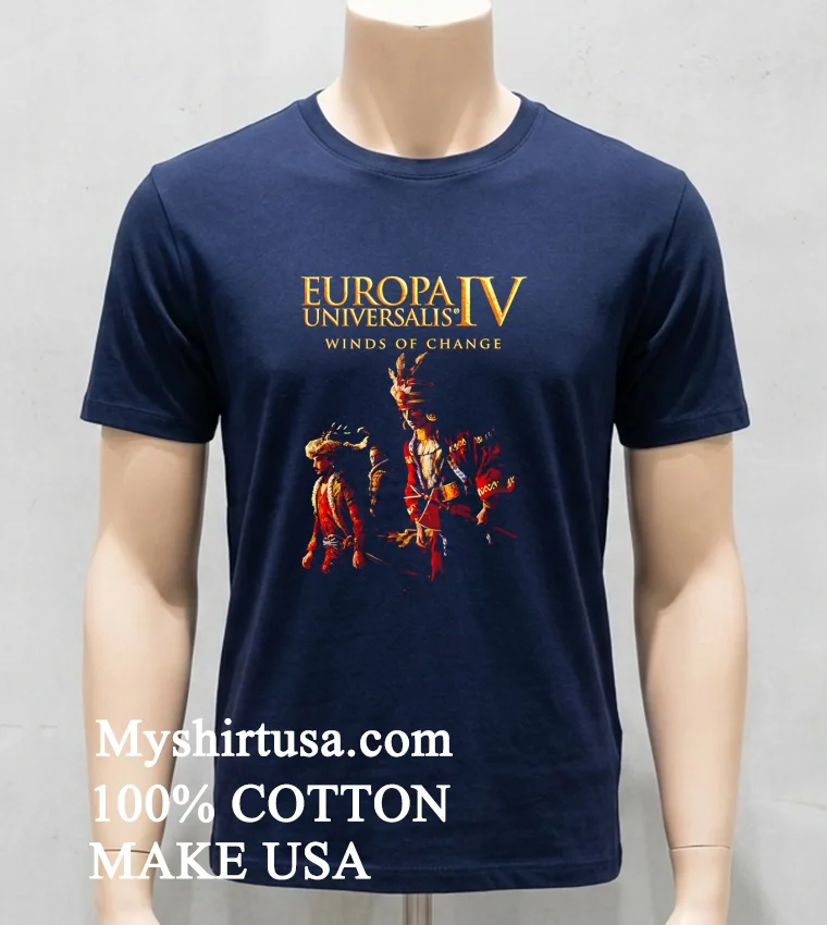 Europa Universalis Iv Winds Of Change Shirt - navy-shirt Europa Universalis Iv Winds Of Change Shirt Navy Shirt