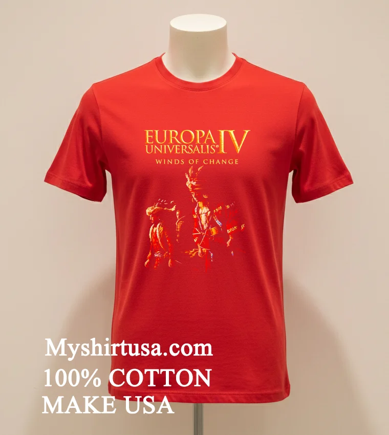 Europa Universalis Iv Winds Of Change Shirt Red Shirt