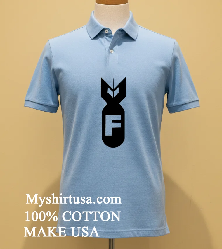 F Bomb Drop Shirt Blue Shirt