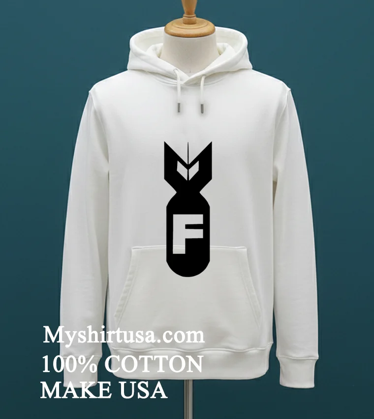 F Bomb Drop Shirt White T Shirt 1