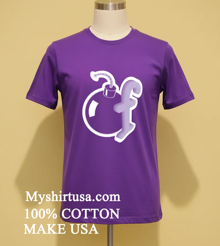 F Bomb Facebook Shirt Purple Shirt