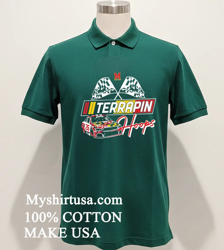 F1 Terrapin Hoops Racing Cars Shirt Green Shirt