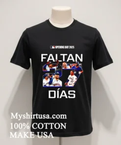 Faltan Dias 27 Jose Altuve Houston Astros Opening Day 2025 funny america t-shirts