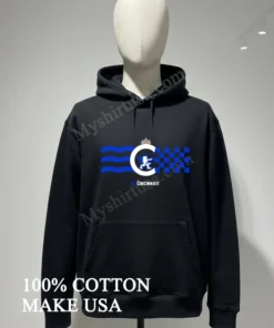 Fc Cincinnati Retro Knifey Lion Flag funny america t-shirts