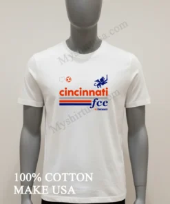 Fc Cincinnati Stripes Euro Style funny america t-shirts