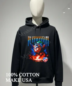 Fc Cincinnati Winged Retro Lion Graphic funny america t-shirts