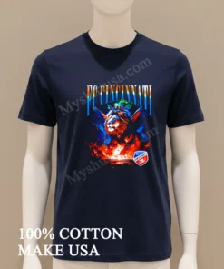 Fc Cincinnati Winged Retro Lion Graphic funny america t-shirts