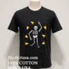 Fdt Slightly Subtle Halloween Skeleton Shirt Balck Shirt 1
