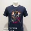 Female Warrior Silhouette Sword Starburst Magic Hearts Aesthetic Shirt Navy Shirt 1