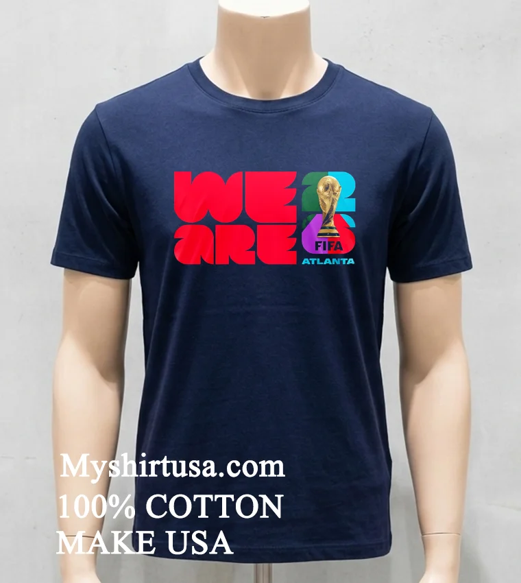 Fifa World Cup 2026 Atlanta Shirt Navy Shirt