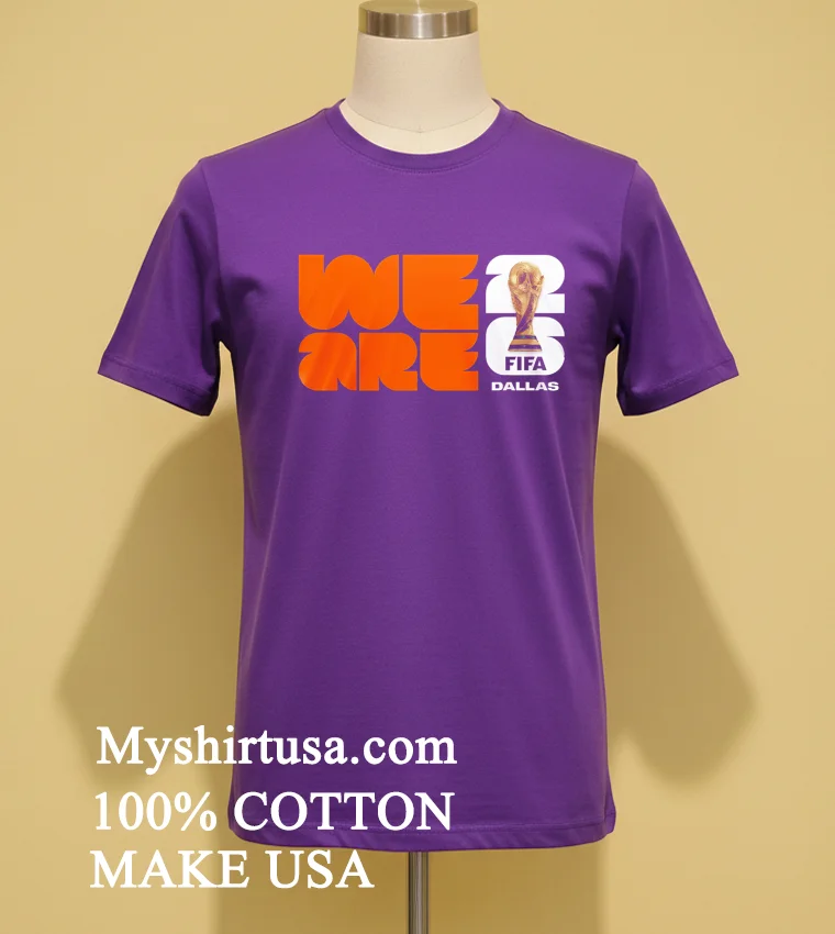 Fifa World Cup 2026 Dallas Shirt Purple Shirt