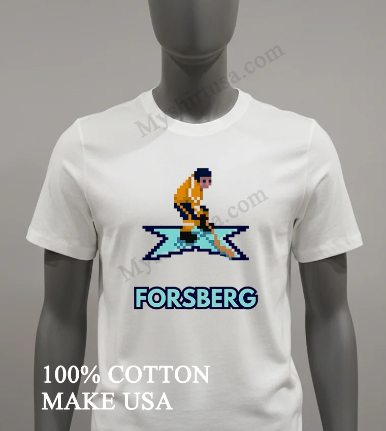 Filip Forsberg Nashville Predators Nhl Video Games Shirt White T Shirt 2