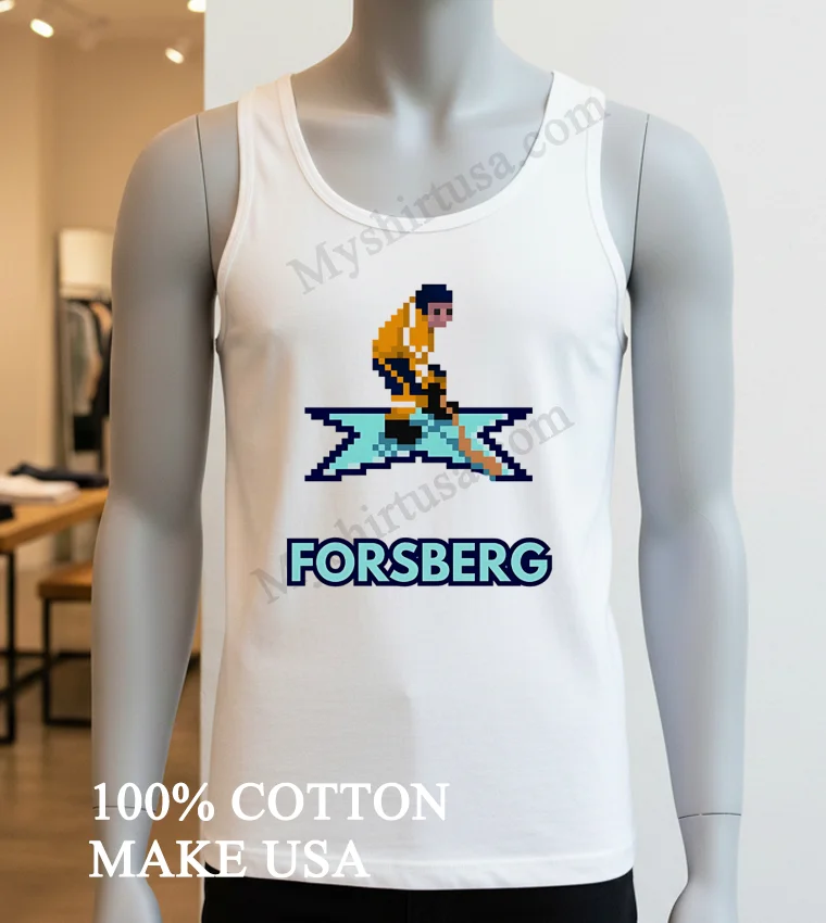 Filip Forsberg Nashville Predators Nhl Video Games Shirt White T Shirt 3