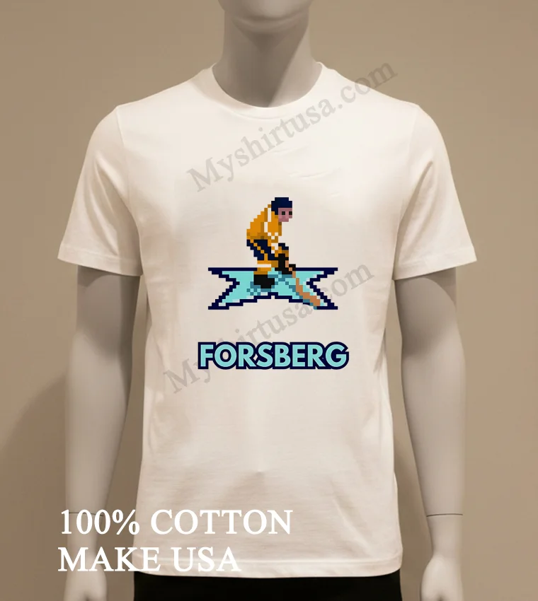 Filip Forsberg Nashville Predators Nhl Video Games funny america t-shirts - white-t-shirt Filip Forsberg Nashville Predators Nhl Video Games Shirt White T Shirt