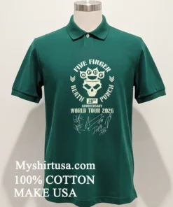 Five Finger Death Punch 20Th Anniversary World Tour 2026 Shirt