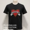 Fleetwood Mac Heart Shirt Balck Shirt