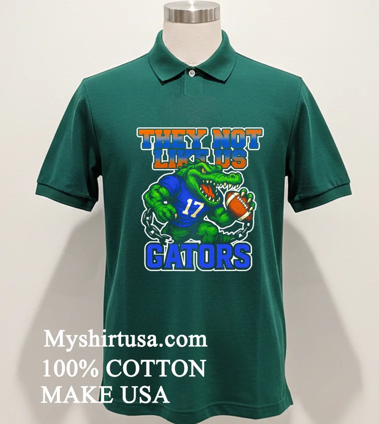 Florida Football They Not Like Us Mascot Shirt Green Shirt
