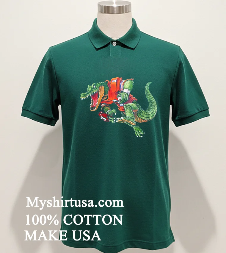Florida Gators Football Illustrated Mascot Shirt - green-shirt Florida Gators Football Illustrated Mascot Shirt Green Shirt