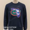 Florida Gators Gator Logo State Map Florida Outline Shirt Long Sleve Shirt