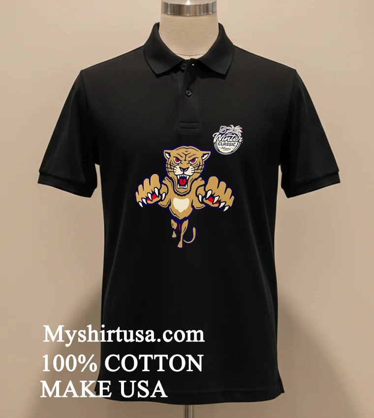 Florida Panthers Mascot 2026 Nhl Winter Classic Shirt Balck Shirt 2
