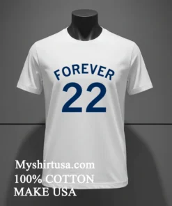 Forever 22 Curved Fever Shirt