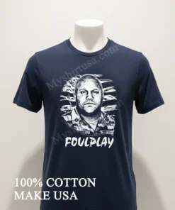 Foulplay Dorner Us Navy American Flag Portrait Military Graphic Art Shirt