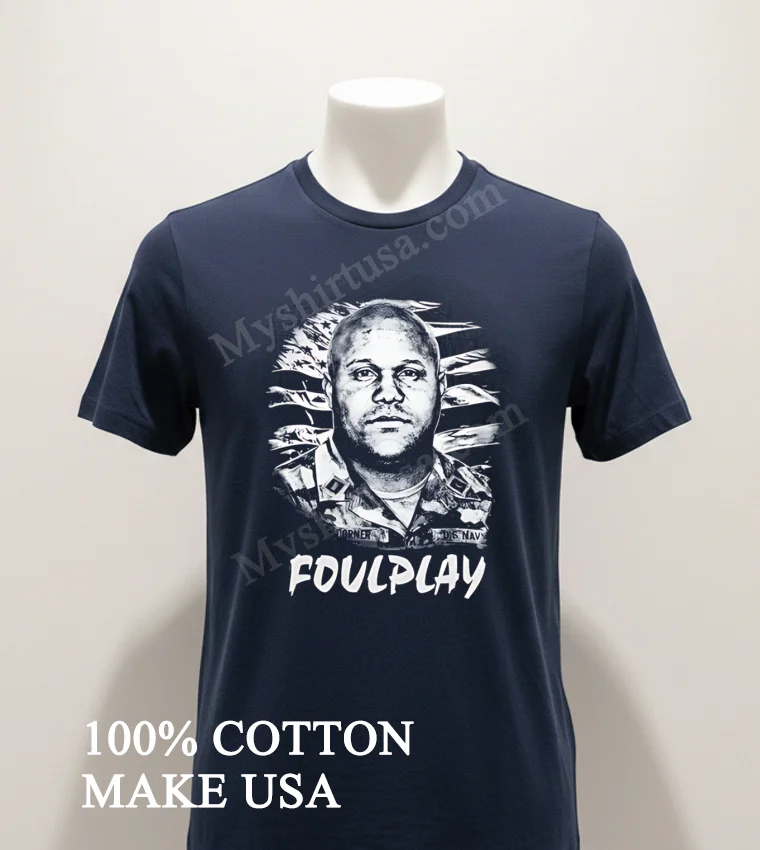 Foulplay Dorner Us Navy American Flag Portrait Military Graphic Art Shirt Navy Shirt 1
