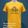 Four Star Field General Shirt Yellow T Shirt