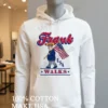 Frank Usa Walks Hot Dog Character With American Flag Shirt Hoodie Shirt