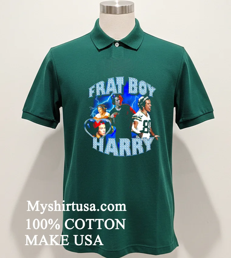 Frat Boy Harry new t-shirt - green-shirt Frat Boy Harry Shirt Green Shirt