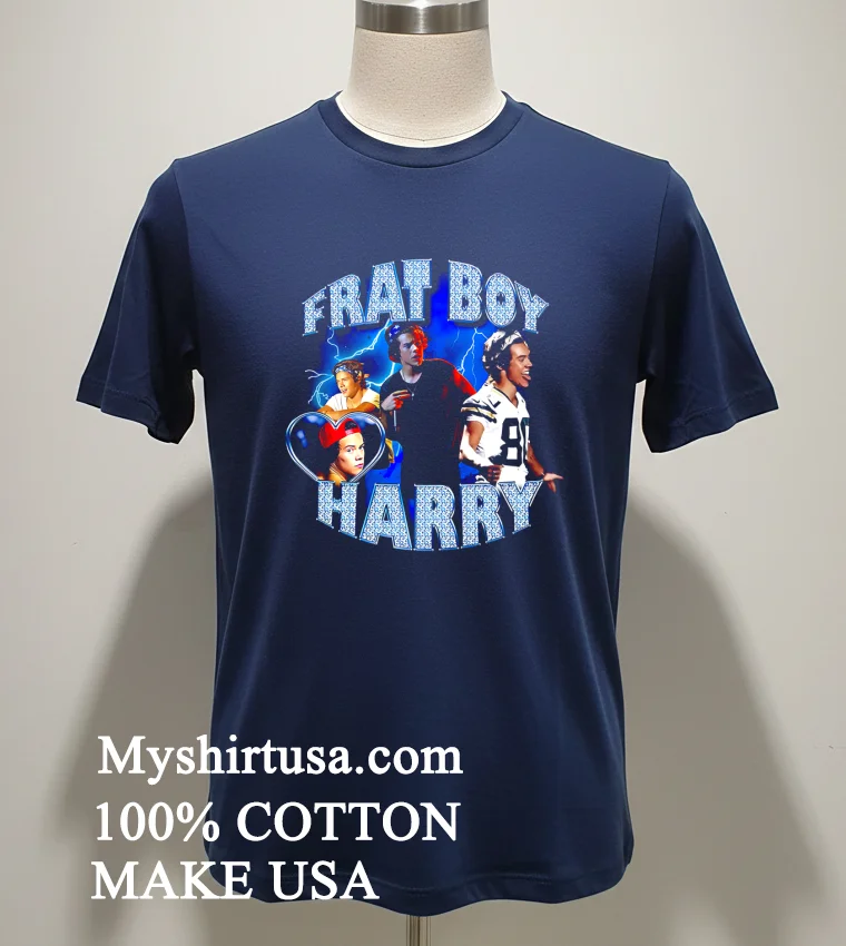 Frat Boy Harry Shirt Navy Shirt 1