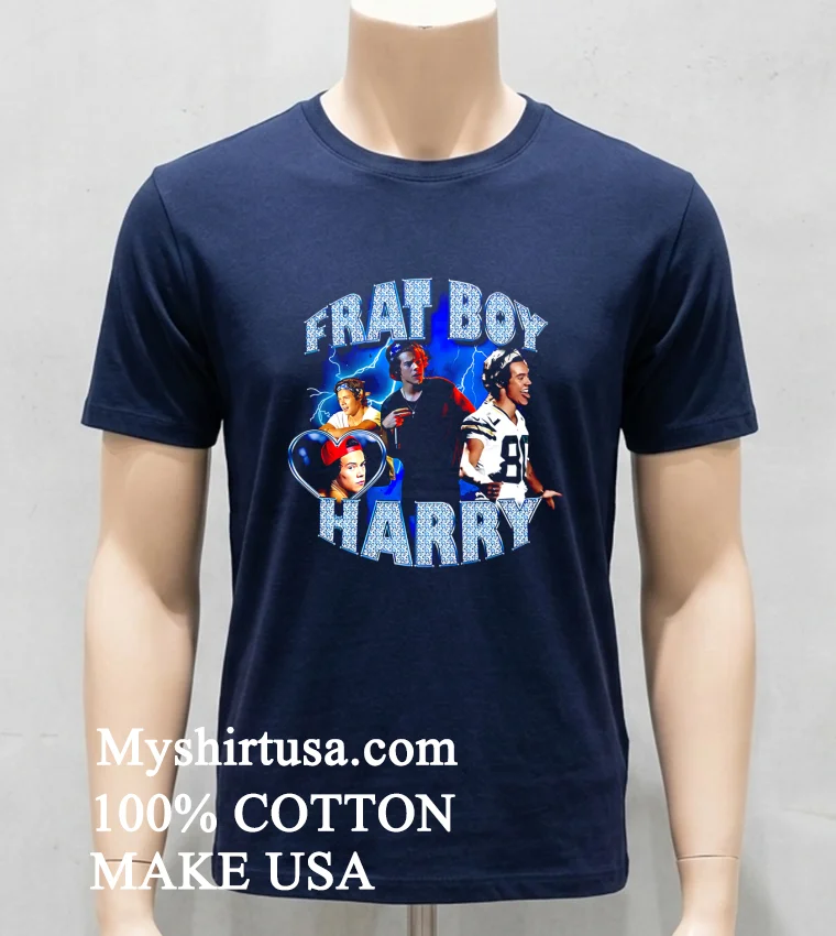 Frat Boy Harry new t-shirt - navy-shirt Frat Boy Harry Shirt Navy Shirt