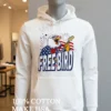 Free Bird Eagle Patriot American Flag Electric Guitar Shirt Hoodie Shirt