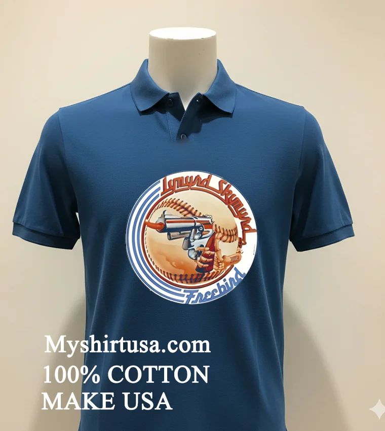 Free Bird Lynyrd Skynyrd Shirt Navy Shirt 2