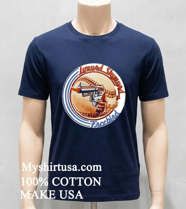 Free Bird Lynyrd Skynyrd Shirt Navy Shirt