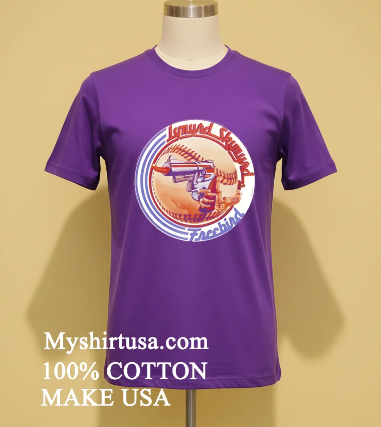 Free Bird Lynyrd Skynyrd Shirt - purple-shirt Free Bird Lynyrd Skynyrd Shirt Purple Shirt
